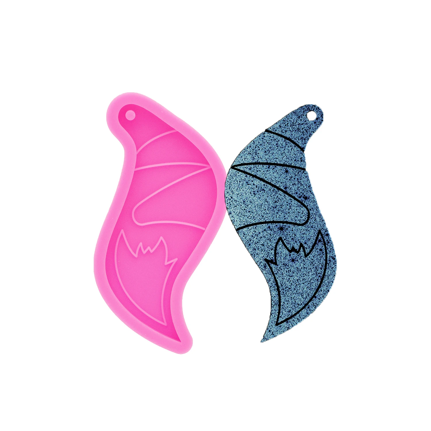 Mini Sword Silicone Mold Epoxy Resin Casting Mold for DIY Keychain Pendant Earring Charm Soap Candle Plaster Craft