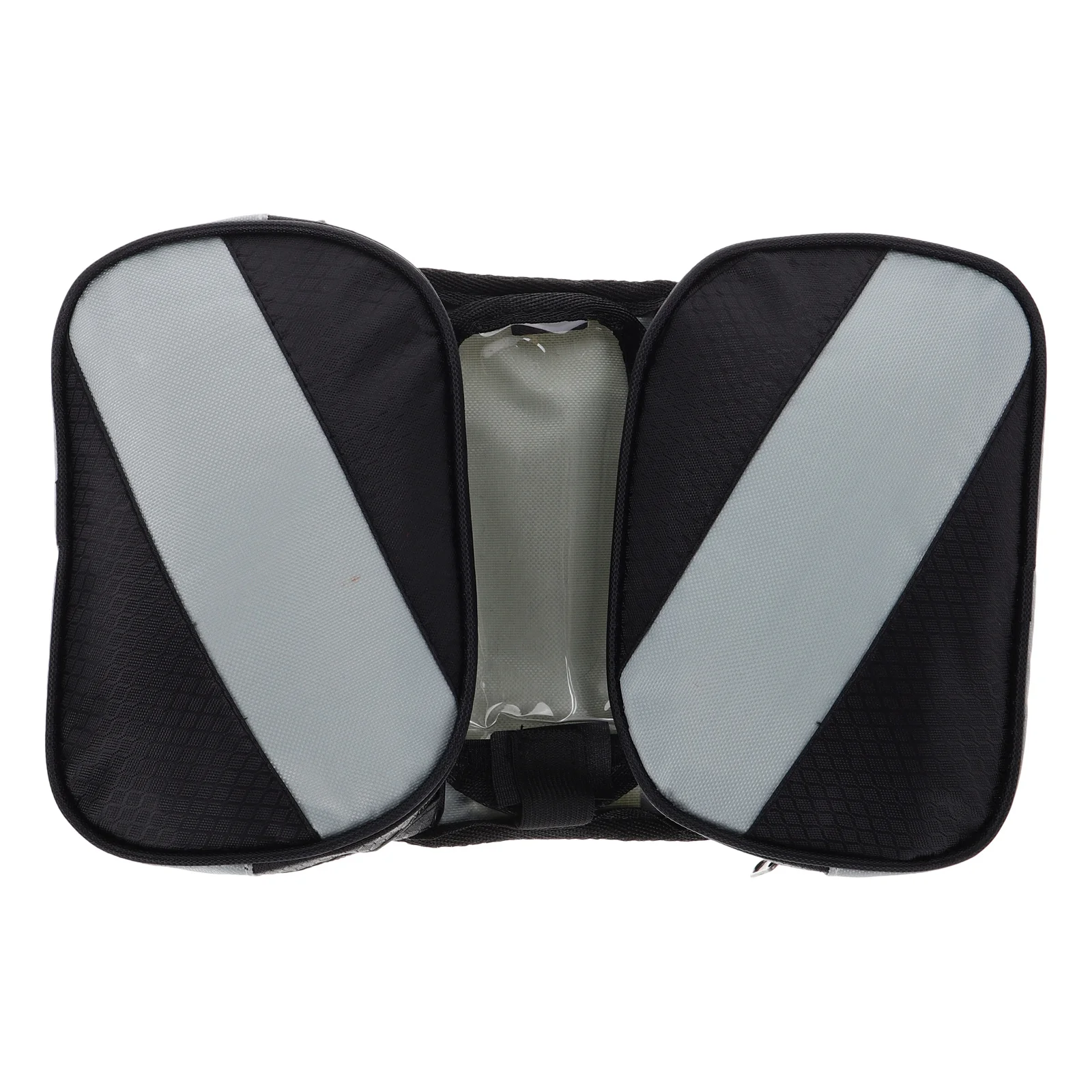 Mountain Bike Frame Bag Waterproof Top Tube Phone Holder Dual Pouch Bicycle Storage For Road Bike Cycling Front Mount