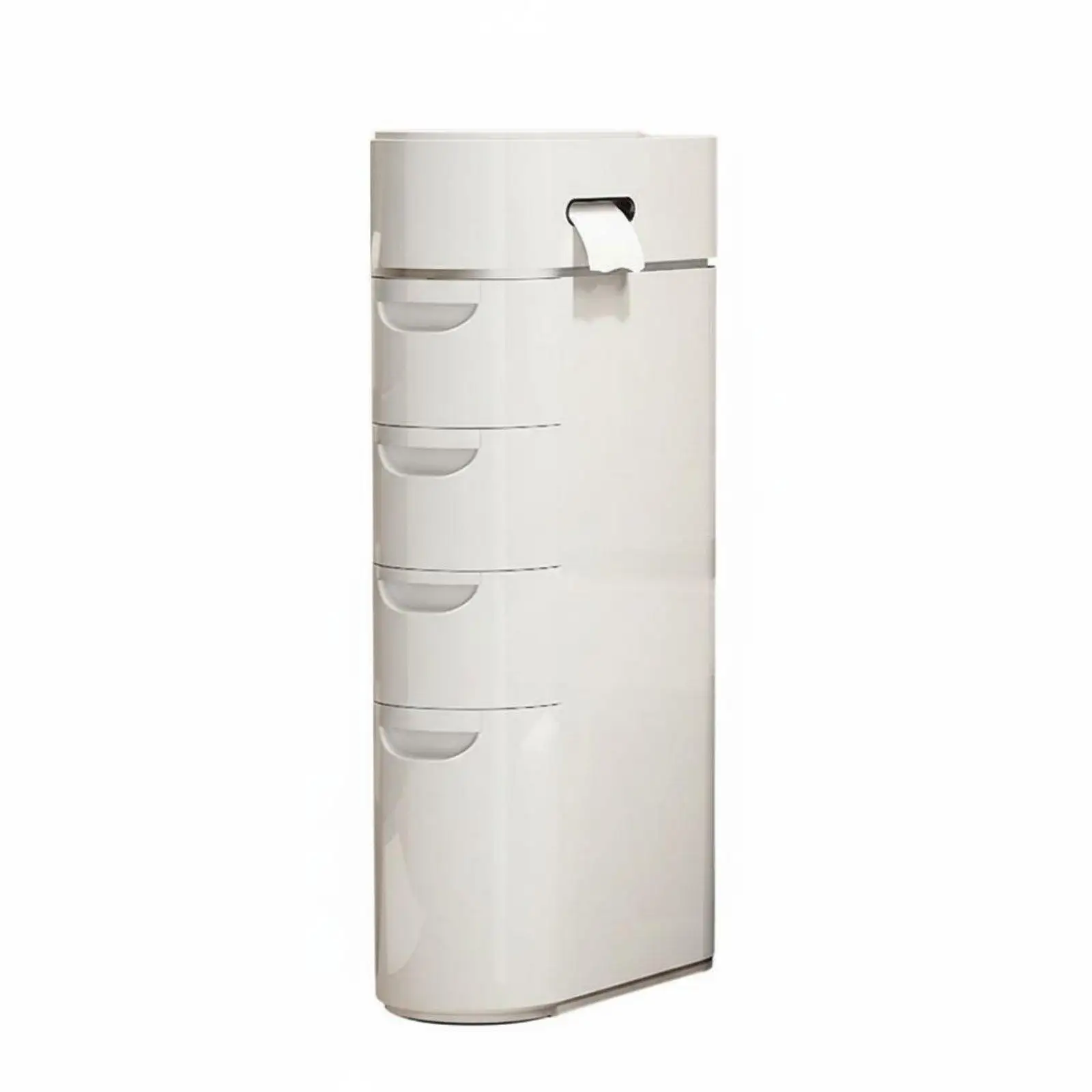 Narrow Storage Cabinet Bathroom Organizer Shelf with Drawers Multi-function for Closet Storage