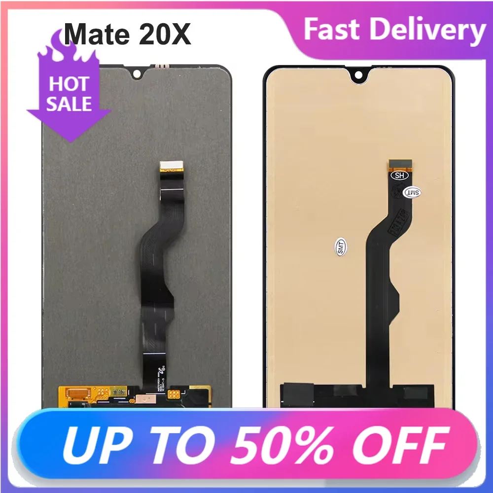 

TFT LCD For Huawei Mate 20X EVR-AL00 TL00 LCD Display Touch Screen Digitizer Assembly For Huawei Mate 20 X Screen Fast Delivery