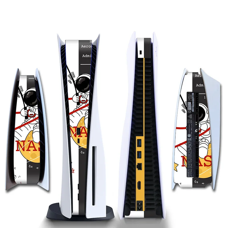 Pelle adesiva centrale per disco PS5/scheda edizione digitale Guscio protettivo Sostituzione striscia decorativa per accessori PS5