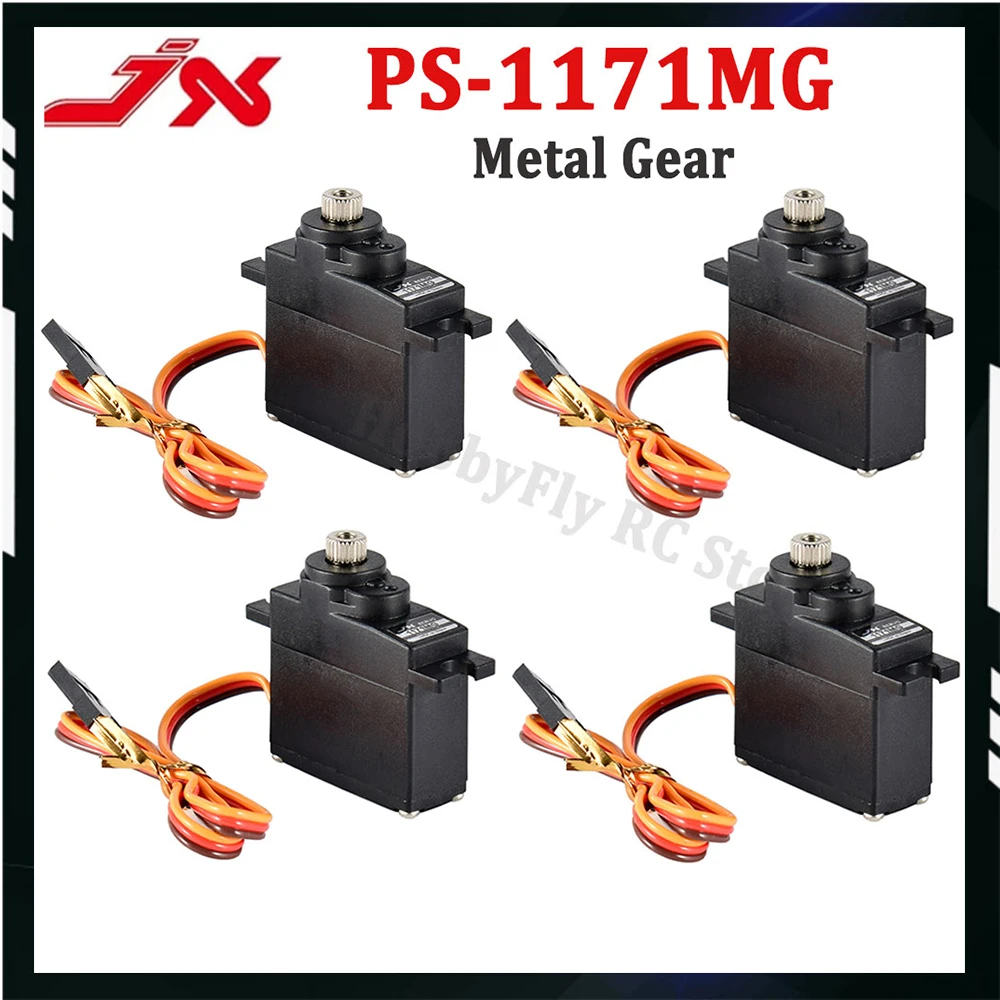 JX Servo PS-1171MG 17g 3.5KG Torque Metal Gear Analog Mini Iron Core Servo for RC Mini Helicopter Airplane Robot DIY Parts