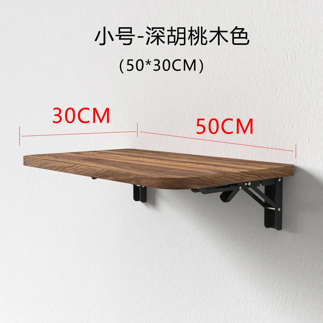 Wandgemonteerd bureau Opklapbare houten planktafel voor kleine appartementen Ruimtebesparend computerbureau Minimalistisch wandbureau voor thuiskantoor