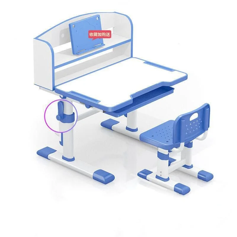 

Hot Sale Modern Cheap High Quality Children Study Desk and Chair Set Kids Writing Lift Study Desk