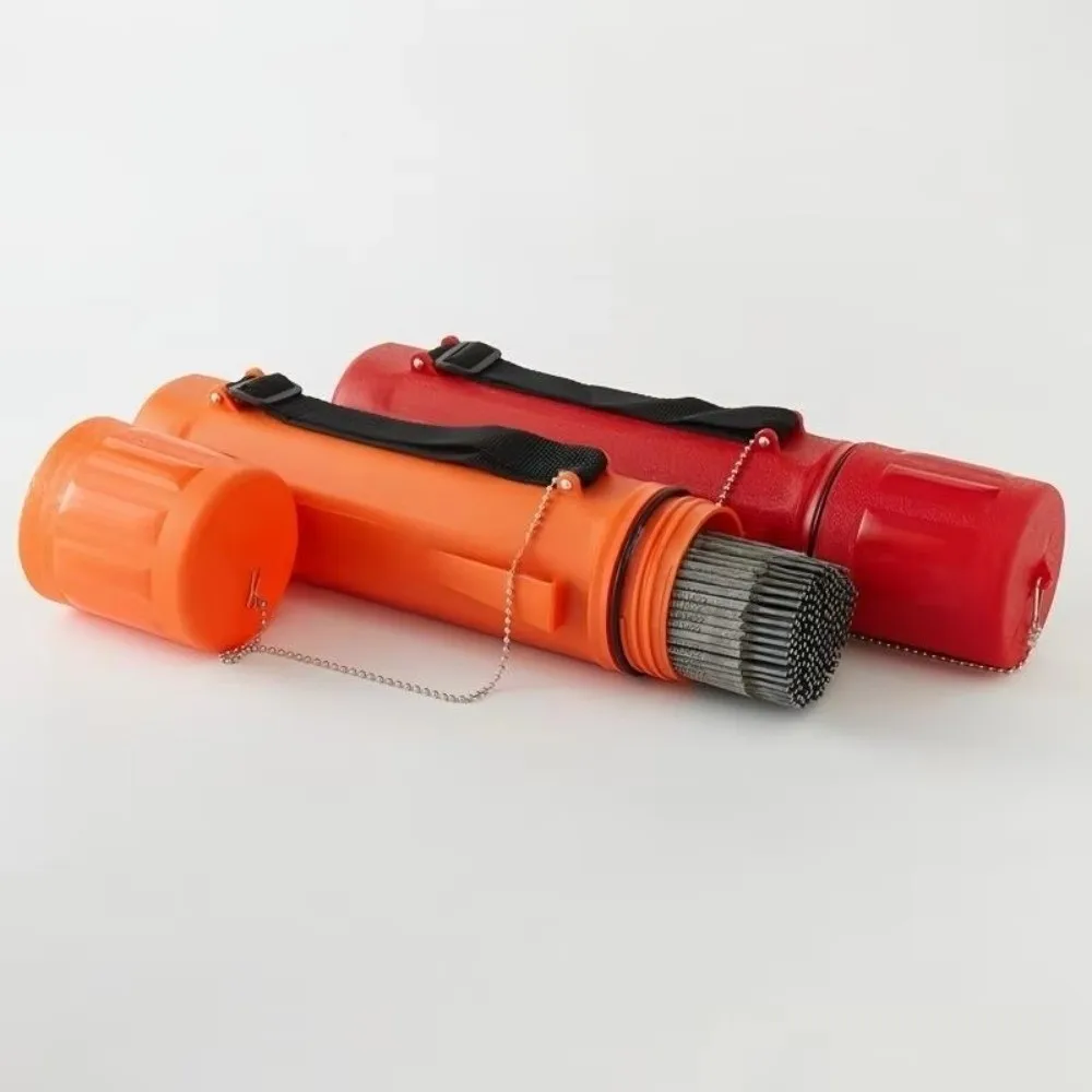 Durable 4.5kg Capacity Welding Rod Storage Tube Plastic Portable Welding Rod Storage Box Moisture-proof Rod Guard Container