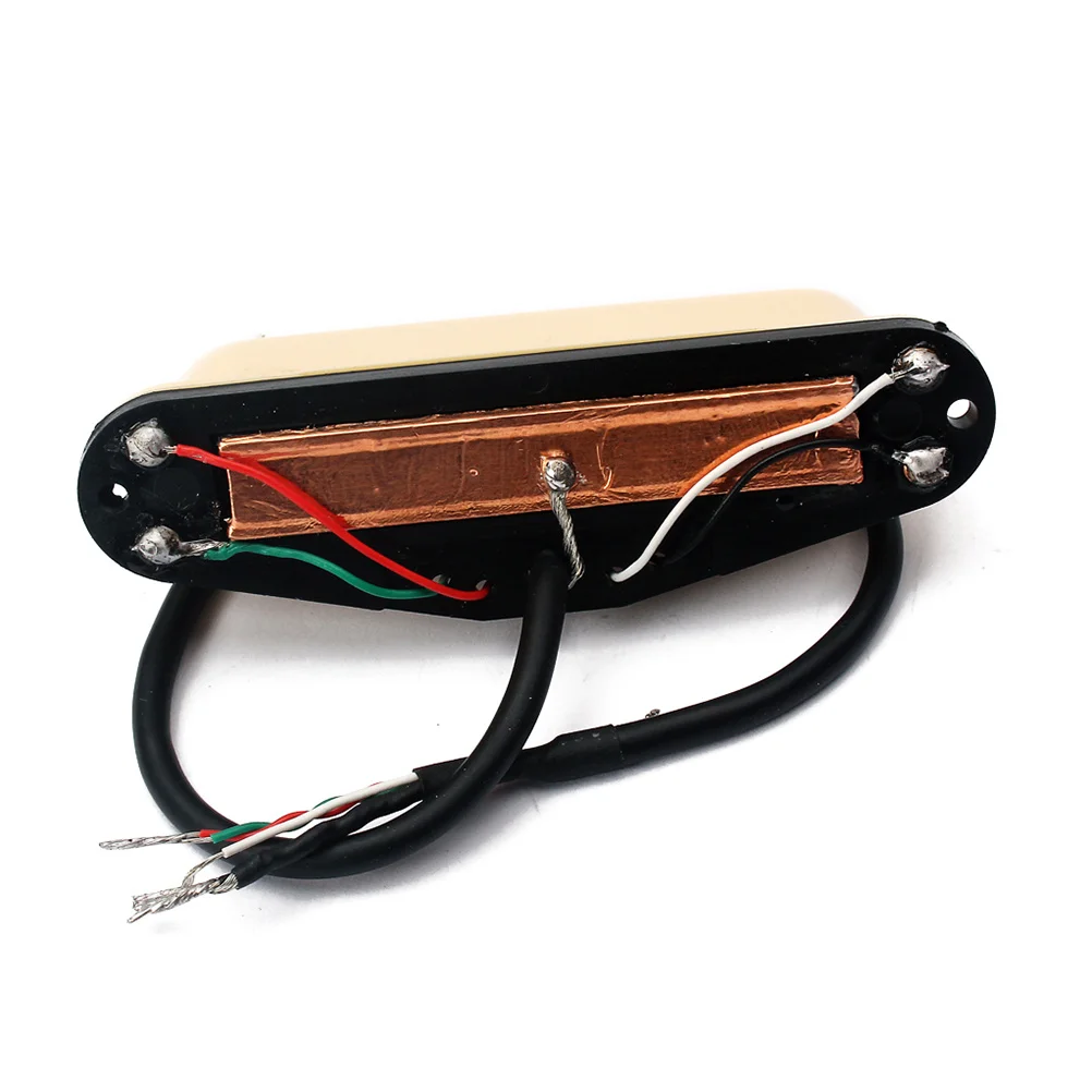 

Guitar Humbucker Pickup Dual Coil 4 Wires Neck Replacement Pickup Green Durable Low Noise Coil Tapping Sound