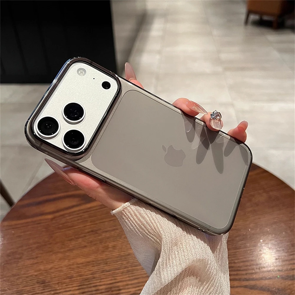 Ultradünne Transparente HD-Hartschalenhülle für iPhone 18 17 Pro Max Air 16 15 14 13 12 Plus Schlanke Einfache Klare Matte Frosted Hülle – Detail 4