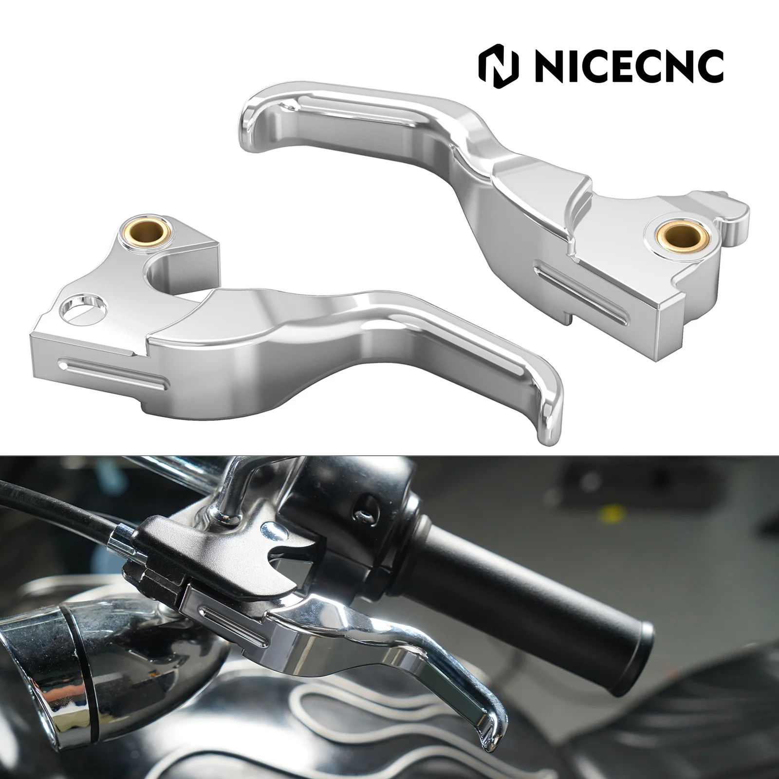 For 14-19 Harley Forty Eight XL1200X Clutch Brake Lever for Harley Sportster 883 Roadster XL883R 15-17 1200 Custom XL1200C 14-18