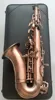 Neues gebogenes Sopransaxophon S-991, professionelles Saxophon aus rotem Antikkupfer 3