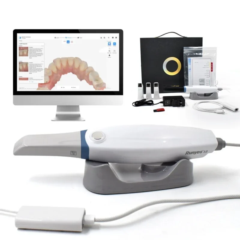 Runyesscanner-口腔内スキャナー,cad cmdスキャンソフトウェア,経口療法機器,デジタル,3ds v3,オリジナル