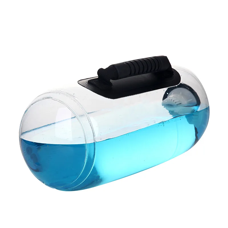 Verstelbare duurzame PVC gewichthefzak Fitnessapparatuur Halter Watergevulde Power Bag