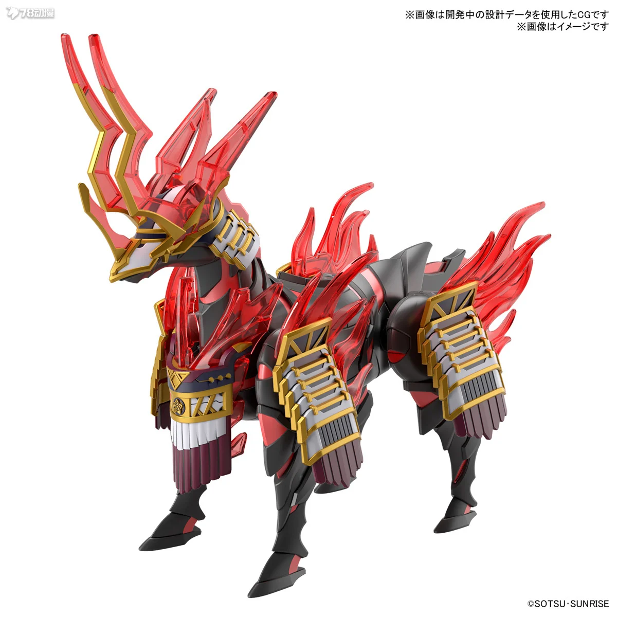 Bandai SDW Heroes Collection Regular Edition Nobunaga Speciaal Militair Paard Anime Actiepop Assemblagemodel Speelgoedcollectie