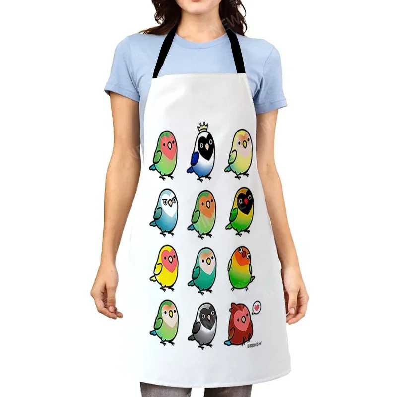 Cartoon Aesthetic Women kitchen apron kids original Children Waterproof girl princess waiter work apron oil proof kawaii cute