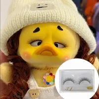 1/3 1/4 doll bjd ob doll eyelashes for upset duck 3D natural type eyes are more moving doll accessories