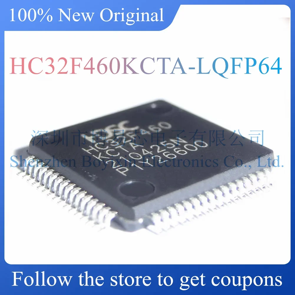 

NEW HC32F460KCTA-LQFP64 Original Product.Package LQFP-64