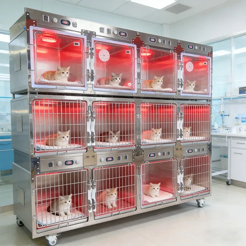 

304 Stainless Steel Animal Clinic Pet Room Dog Cages Stainless Steel Hospital Cage