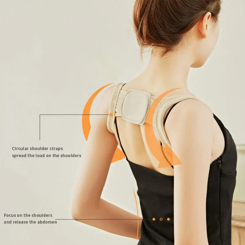 1 Piece, Hunchback Correction Belt, Back Sitting Correction Belt, Adult Students Can Be Adjusted to Prevent Hunchback