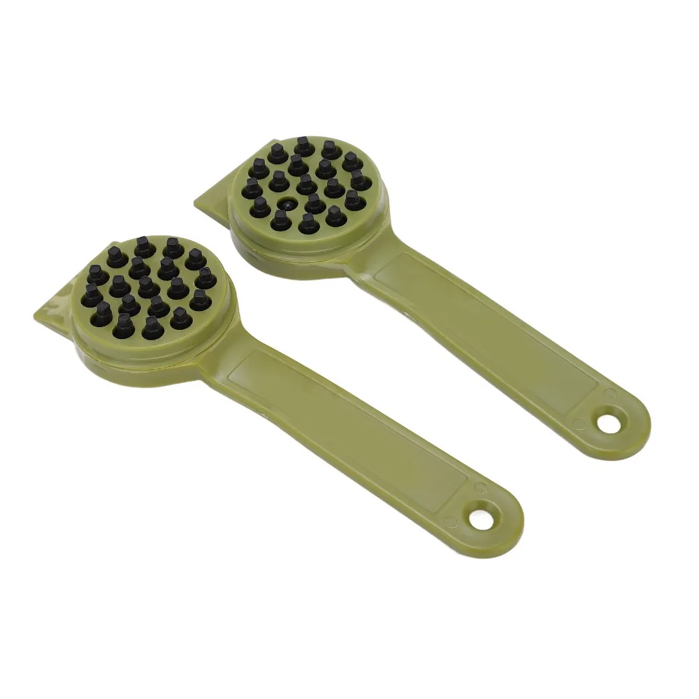 Cepillo quitaescamas de pescado ABS con mango ergonómico - imagen 2