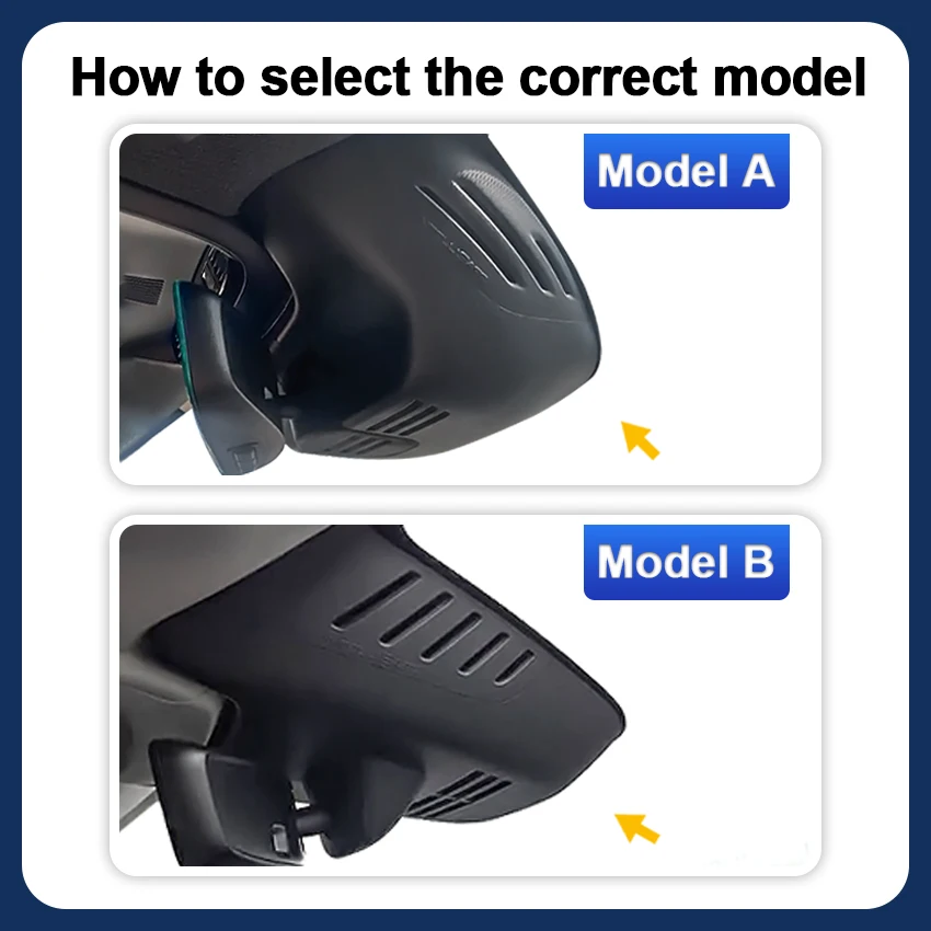 HESHECAM 4K 2160P New Plug and Play WIFi Car DVR Video Recorder Dual Lens Dash Cam For Volvo XC40 2017~2026 Night vision DashCam