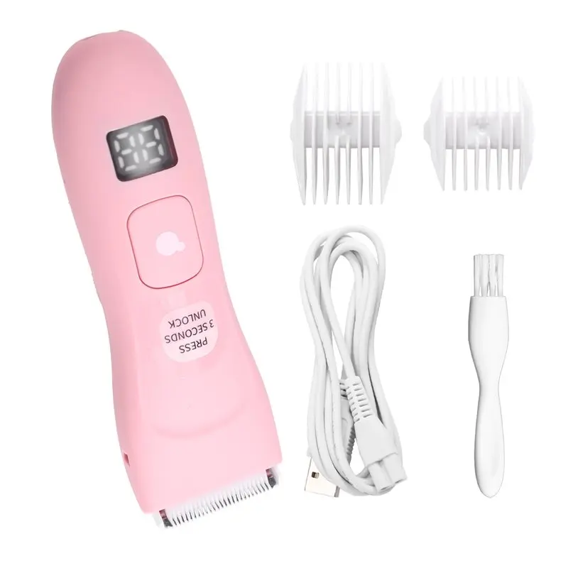 

T83C-Hair Trimmer Electric Digital Hair Clipper Groin And Intimate Hair Shaver Pubic Shaving Device
