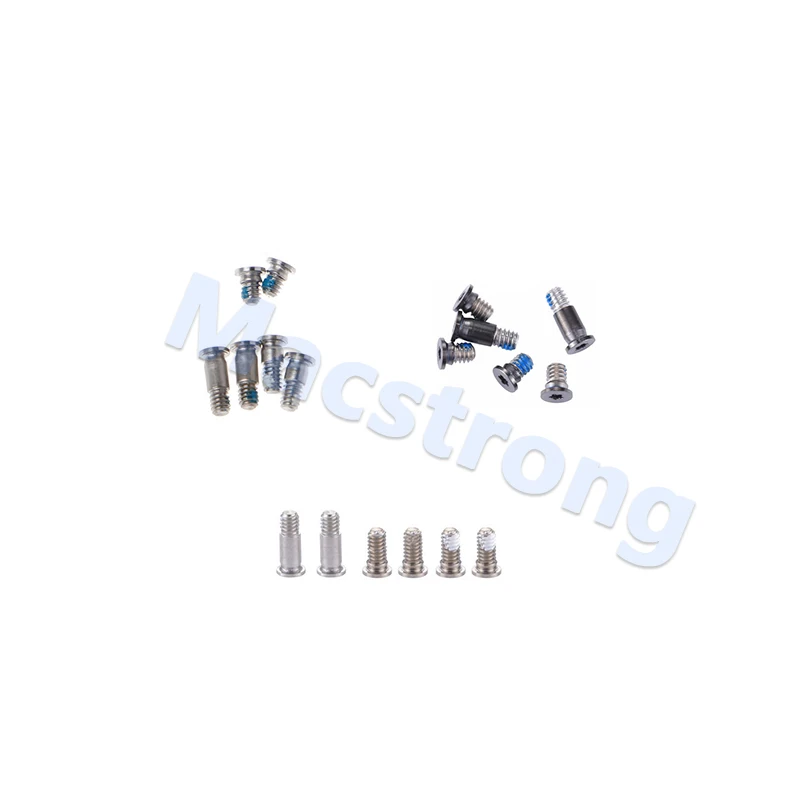 New Laptop Bottom Case Screws For MacBook Pro Retina A1706 A1989 A2251 A1707 A1990 A2141 A2442 A2485 A2681 Screws 2017-2022