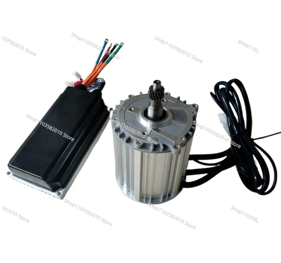 

60V 72V Electric Three-Wheel Four-Wheel Motor 2000W Permanent Magnet Synchronous Sine Wave High Speed Motor with Controller