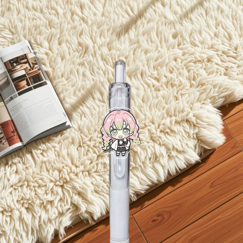 Demon Slayer Series Click Pen Quick-Drying Gel Pen Stylish Student Exam Practice Anime Merchandise