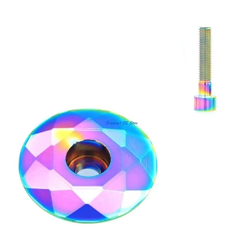 

Y51D for Titanium Steel Alloy Stem Top with Screw Headset Protective Cove