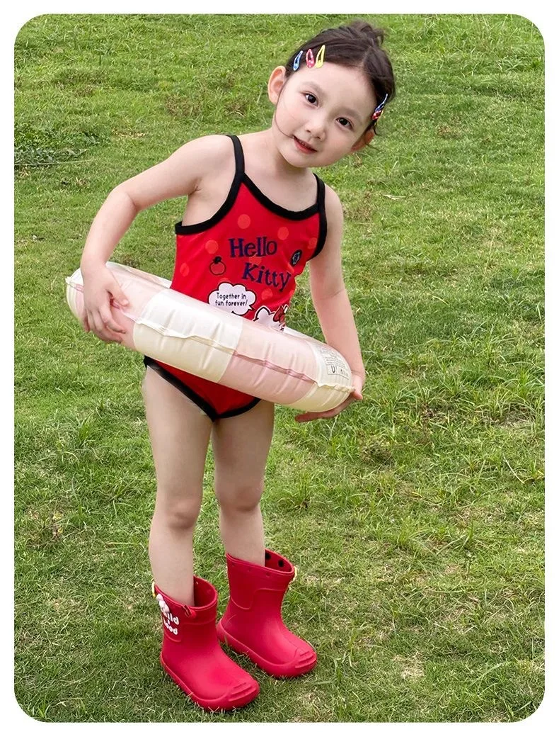 2026 Kinder Regenstiefel Mädchen Jungen Regenstiefel Rutschfeste Kinder Baby Regenschuhe PVC Wasserdichte Halbhohe Wasserschuhe Weiches Gummi – Detail 16