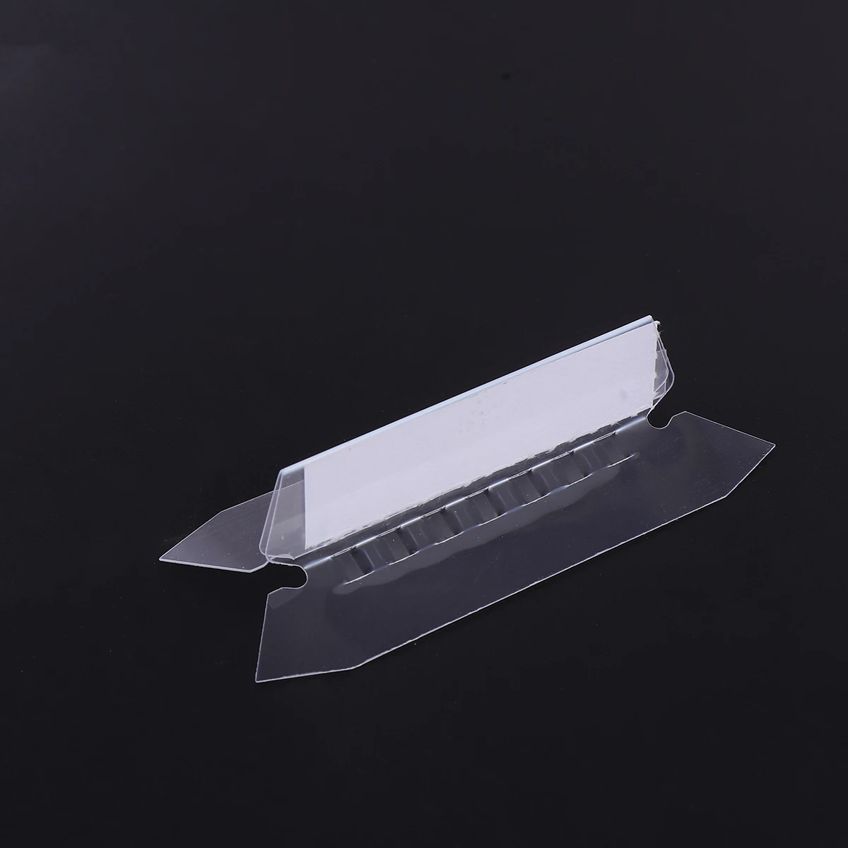 50pcs File Folder Labels Transparent Hanging Folder Tabs Reusable For Office School Stationery Organization Supplies Divider