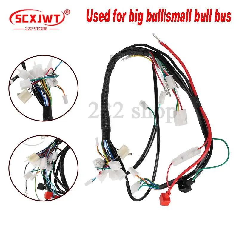 

Complete electrical wiring harness for T21E 50-125cc