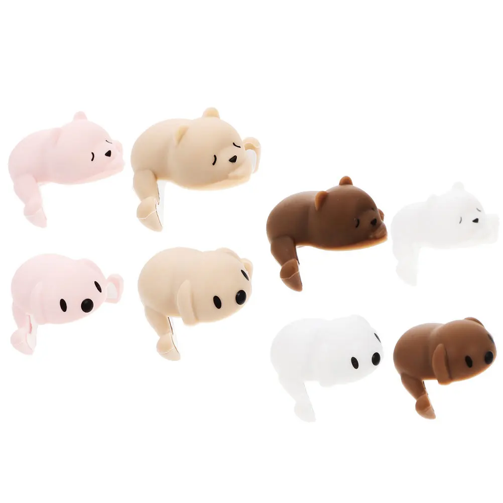 

8Pcs Baby Corner Protector Guards Cartoon Design Silicone Corner Covers Soft Furniture Edge Protectors for Table Coffee Desk