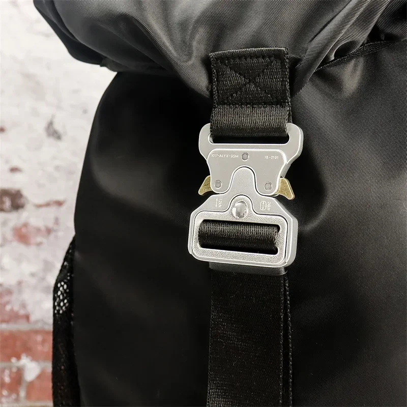 25ss ALYX Mens Backpacks High Capacity Computer Bag 1:1 Best Quality 1017 Alyx 9SM Function Package Womens Traveling Bag