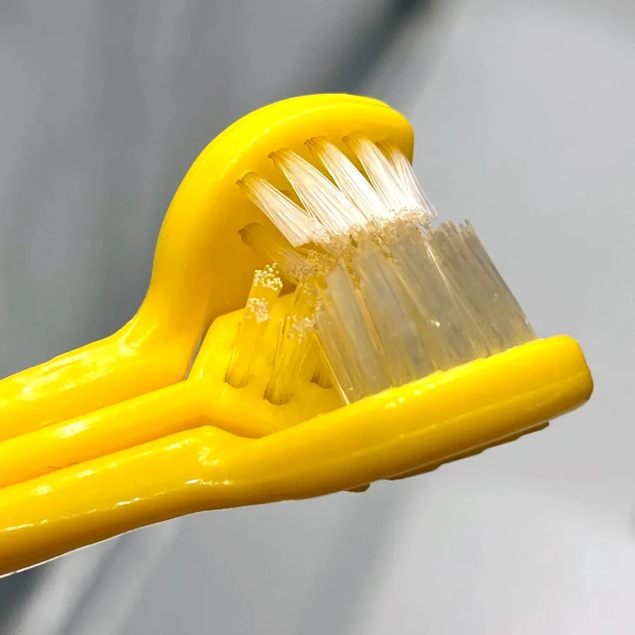 3-Sided Pet Toothbrush Dog Plastic Toothbrush Removing  Tartar Cleaning Mouth Pet  Care Cat Cleaning Mouth image 4
