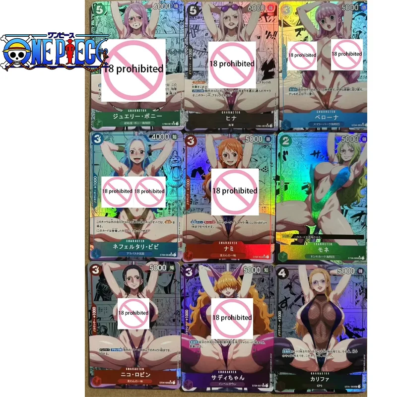 

Diy One Piece Nami Boa Hancock Monkey D Luffy Self Control Collect Signature Trading Флэш-карта Аниме Мультфильм Подарок 63*88 мм