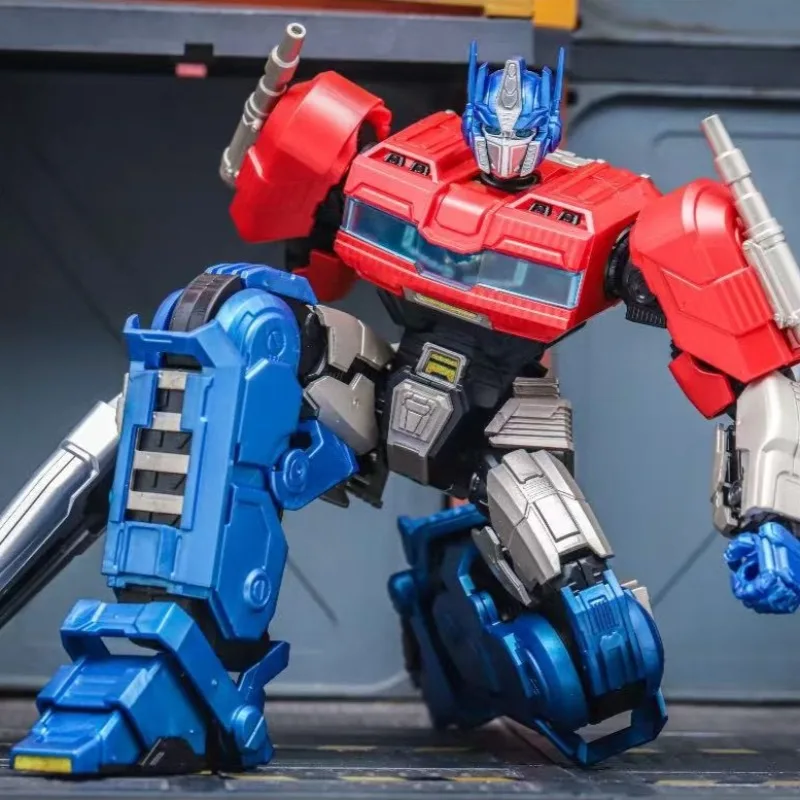 Blokees Bouwsteen Man Transformers One Legendarische Editie Optimus Prime Bimodal Switching Beweegbaar Model Splicing Toy Gift