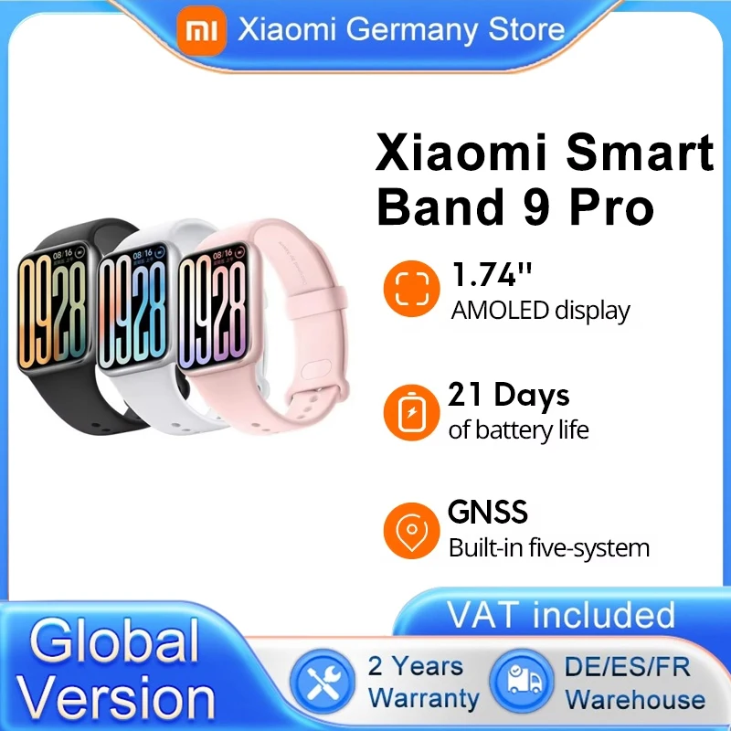 Global Version Xiaomi Smart Band 9 Pro Smartband 1.74