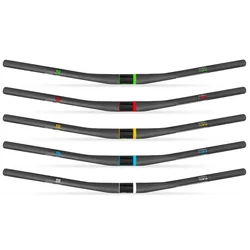 블랙 나이트 플랫 MTB 자전거 핸들 바, 산악 자전거 바, 자전거 부품, 31.8mm, 9 도 백스윕, 5 mm 랜딩, 백스윕