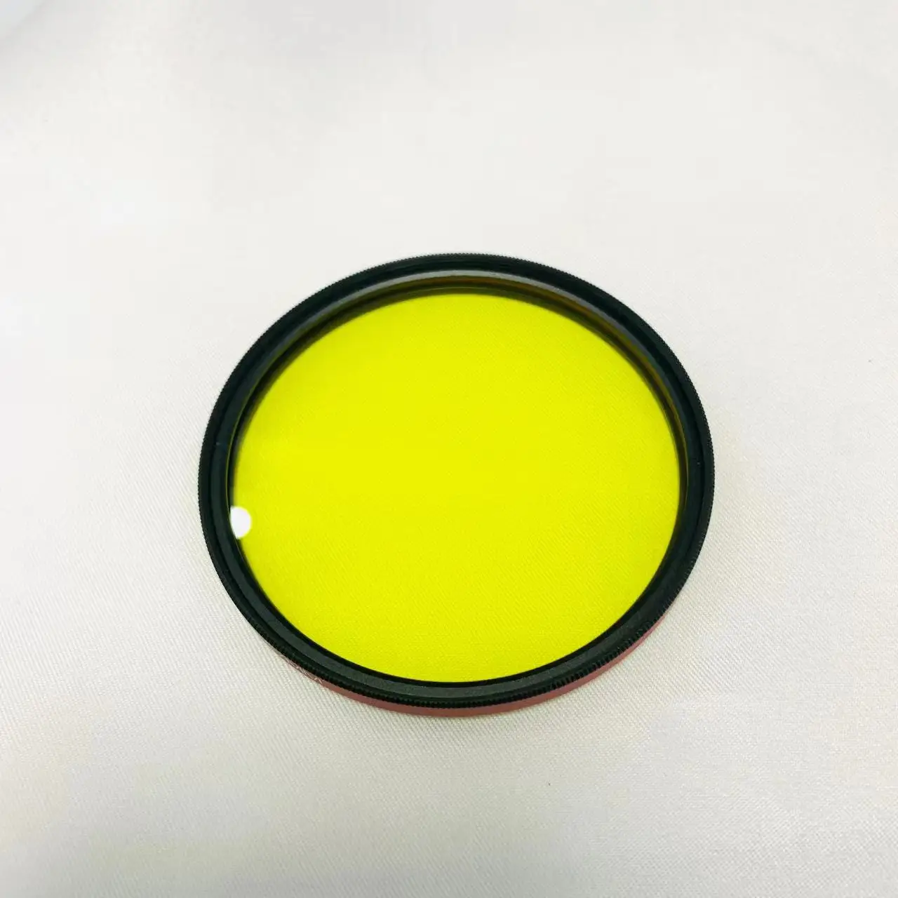 Multiple Sizes 82mm With Round Frame Ring 490nm Yellow Light Color IR Pass Filter Glass JB490 For Camera Photography