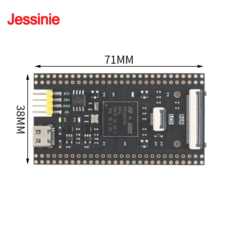 STM32H743VGT6 STM32H743 FK743M3-VGT6 STM32 Chip Core Systeem Leren Development Board Demo Module
