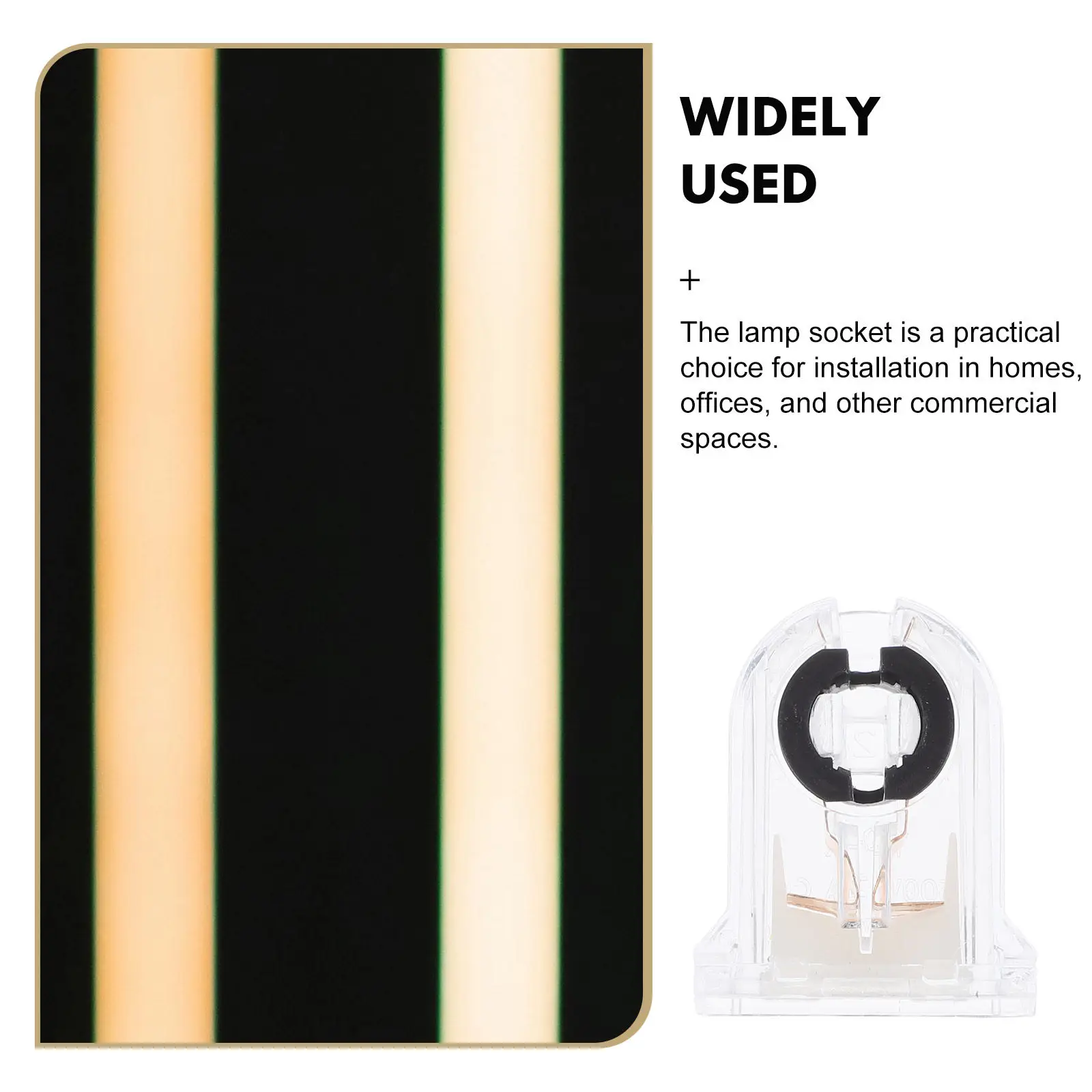 12Pcs Lamp Socket H…