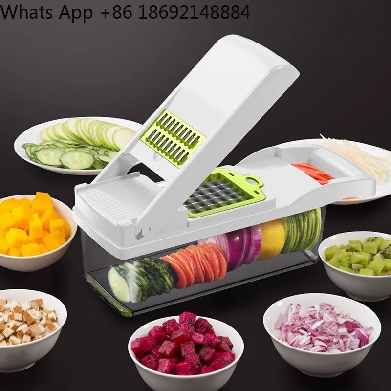 Multifunctional vegetable cutter, potato shredding slicer, essential household artifact