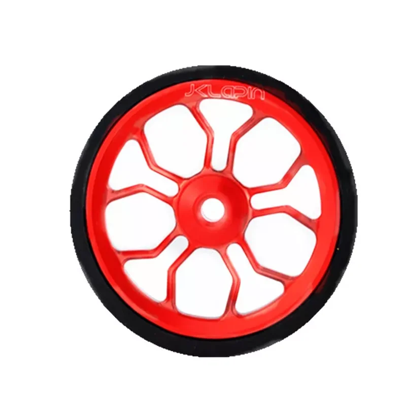 Litepro 3D Hollow 80mm Easy Pushing Wheels Spider Large Easy Wheel Modified Sealed Bearing Wheel For Brompton Folding Bike
