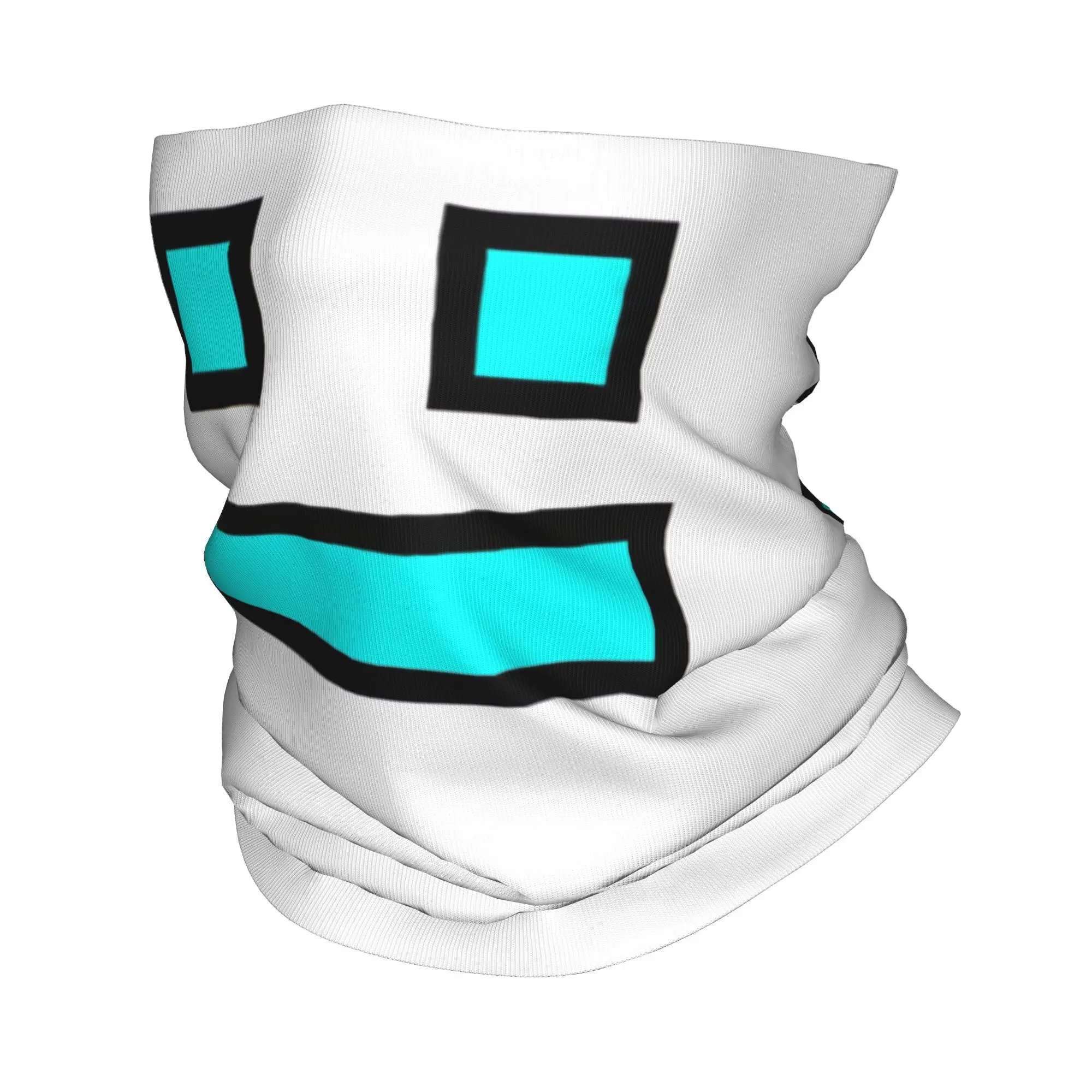 لعبة فيديو الهندسة داش باندانا غطاء الرقبة التفاف قناع وشاح متعدد الوظائف عقال الرياضة في الهواء الطلق للرجال النساء الكبار قابل للغسل