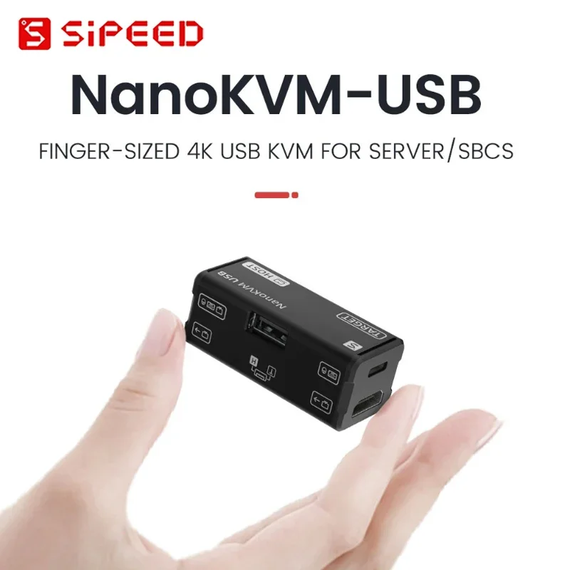 NanoKVM USB Operationsand Multi-device Collaboration Graphical Operations Directly Through theChrome Captures HDMvideo Signals