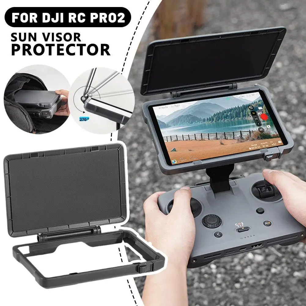 DJI RC PRO 2 مظلة للتحكم عن بعد 270 ° تعديل التخميد ستبليس ملحقات مضادة للسقوط والخدش #2