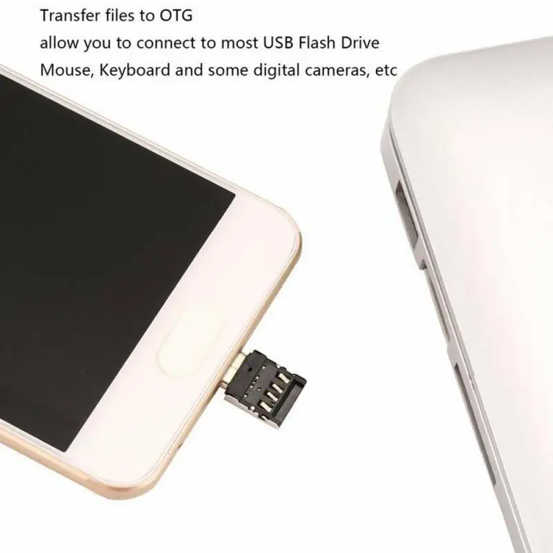 Adaptador USB tipo C USB-C macho a USB hembra conector de datos interfaz de microtransferencia para Android Macbook