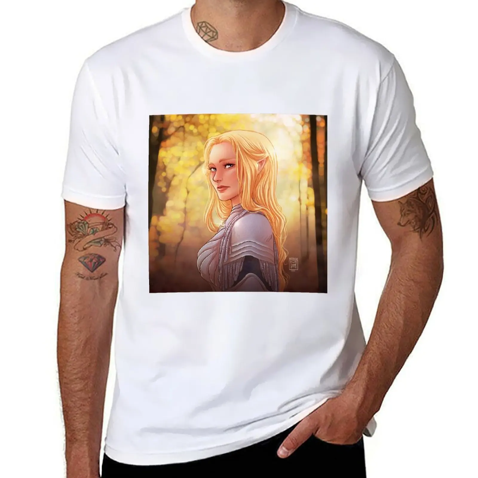 

Galadriel - The Rings of Power T-Shirt t shirts for man cotton cotton t shirts man 100% T-Shirt