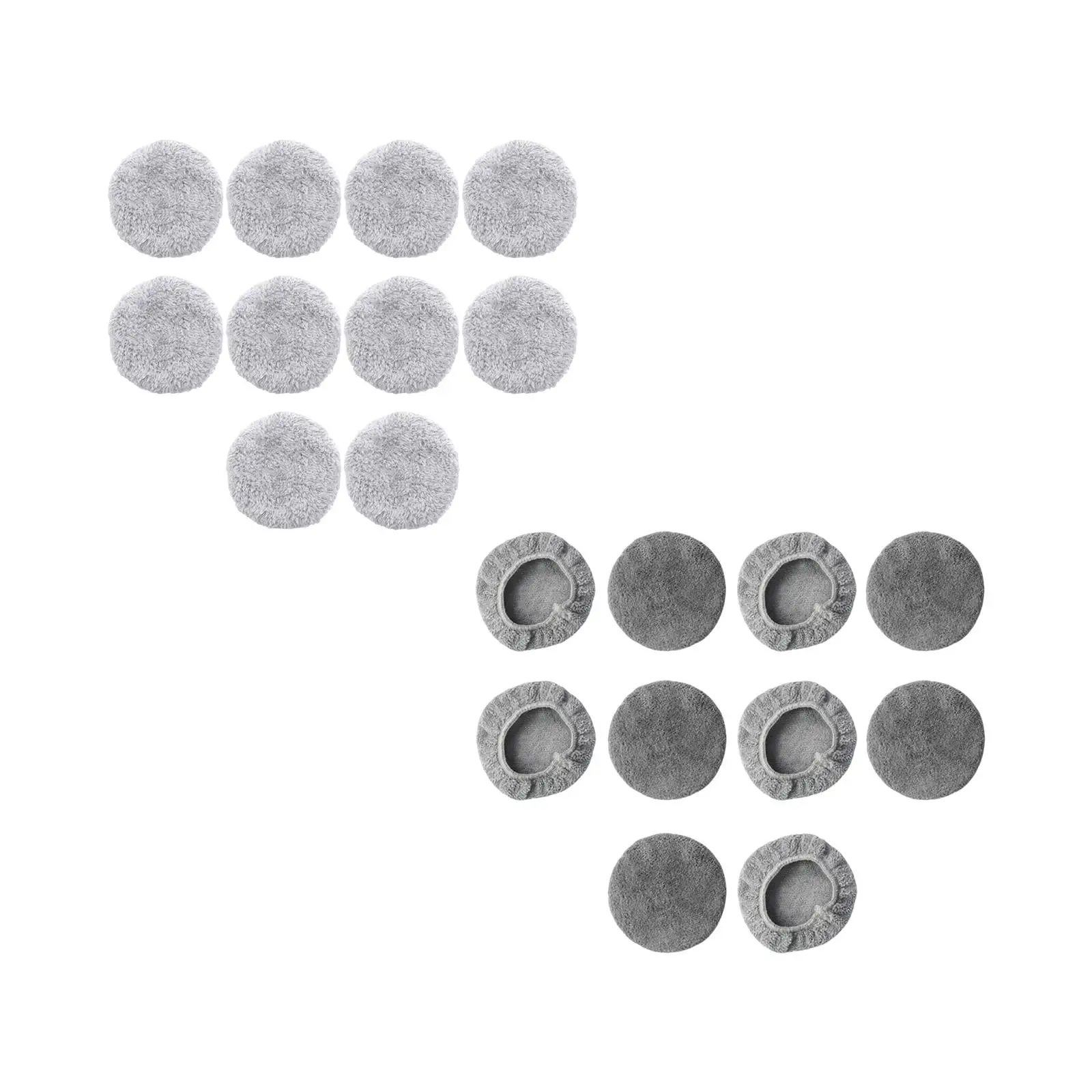 

10x Replacement Pads for Window Cleaning Robot Window Cleaner Robot Mop Microfiber Cloth for Tile