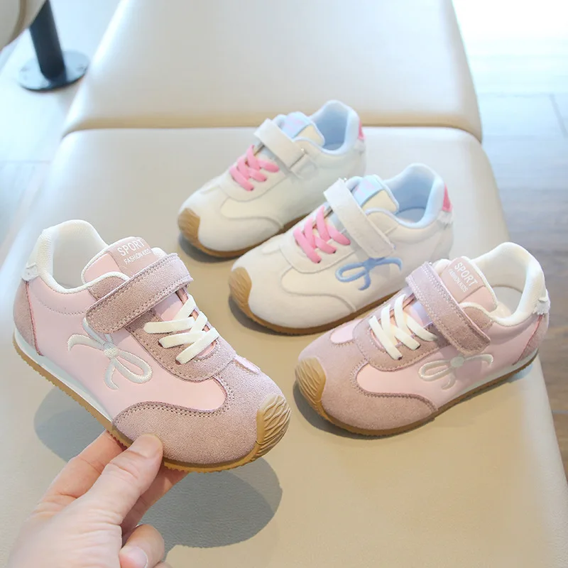 Kids Dopamine Casual Shoes Spring and Autumn New Girls Sneakers Student Versatile Shoes Toddler Kids Non-Slip Walking Style